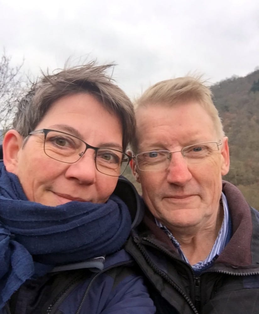 Die internationalsten Winzer am Mittelrhein: Christin Jordan und Lars Dalgaard.