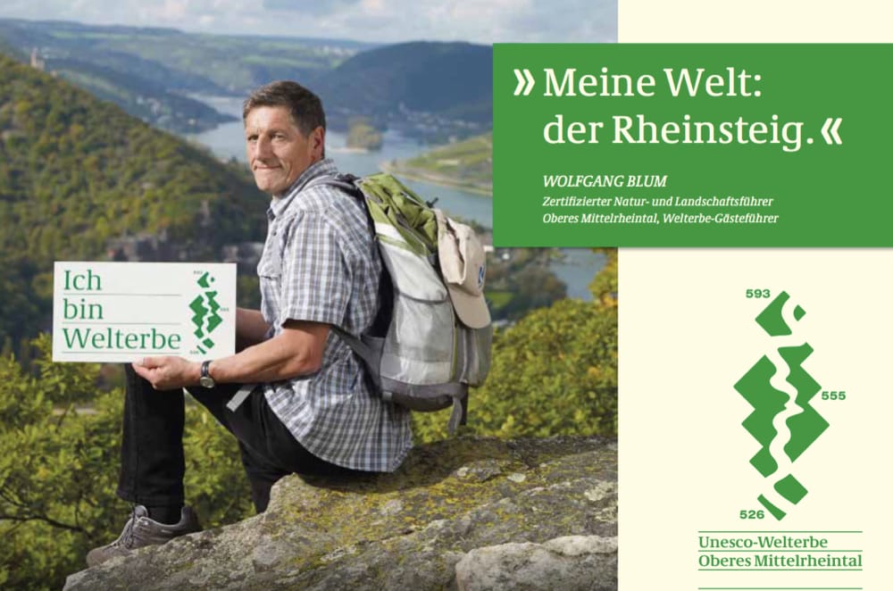 Die Welterbe-Kampagne mit Wolfgang Blum und anderen Mittelrhein-Köpfen startete 2015.