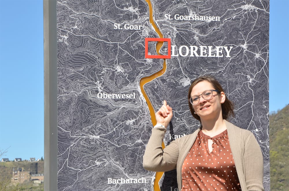Nadya König-Lehrmann ist die Welterbe-Managerin am Mittelrhein.