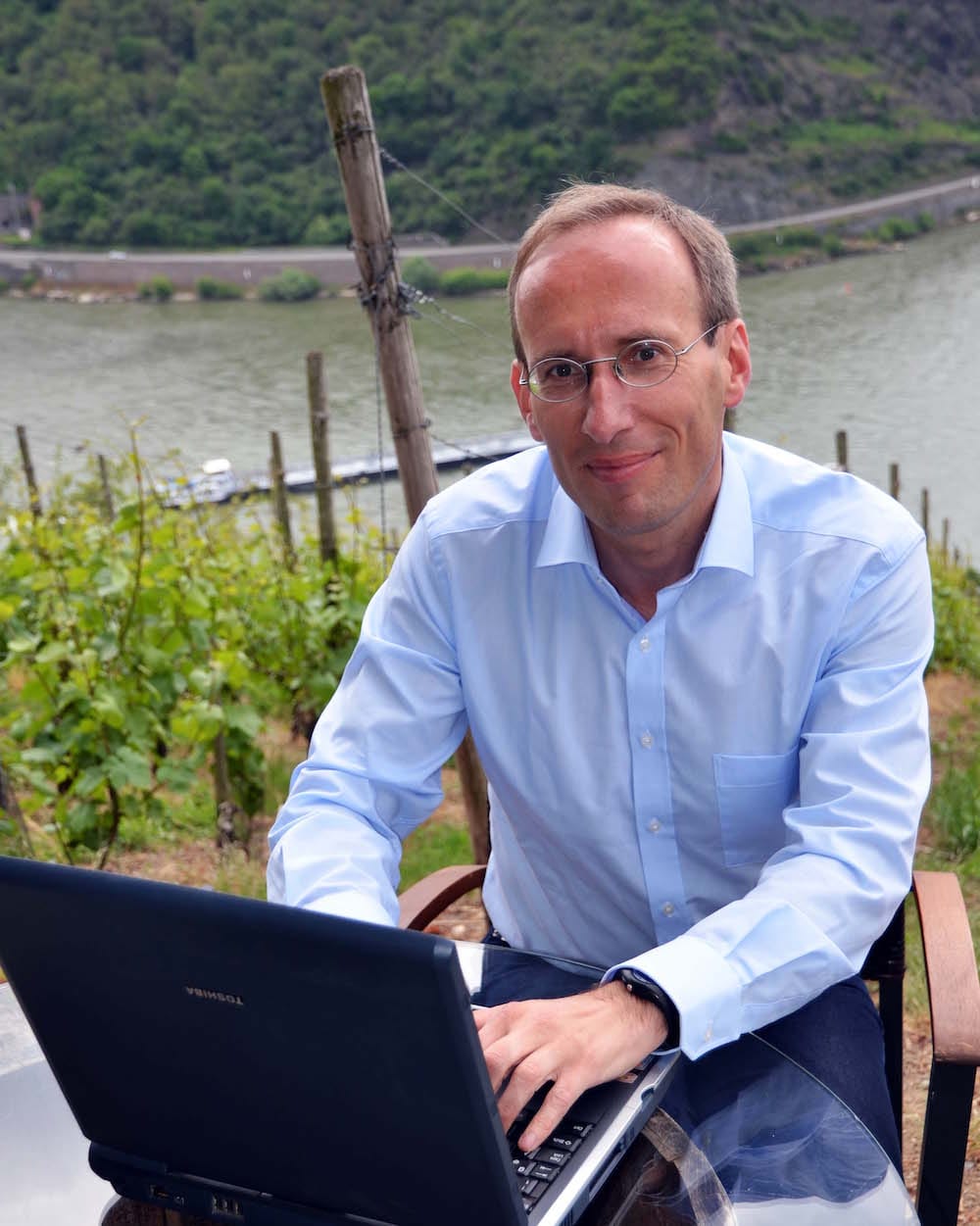 Christof A. Niedermeier: "Einen Großteil meiner Wochenenden verbringe ich ohnehin schon seit vielen Jahren im Mittelrheintal."