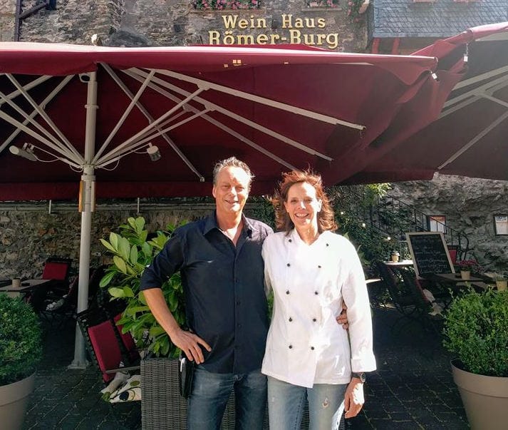 Bernd und Marion Stahl sind die Chefs der "Römerburg". Foto: Natascha Meyer.