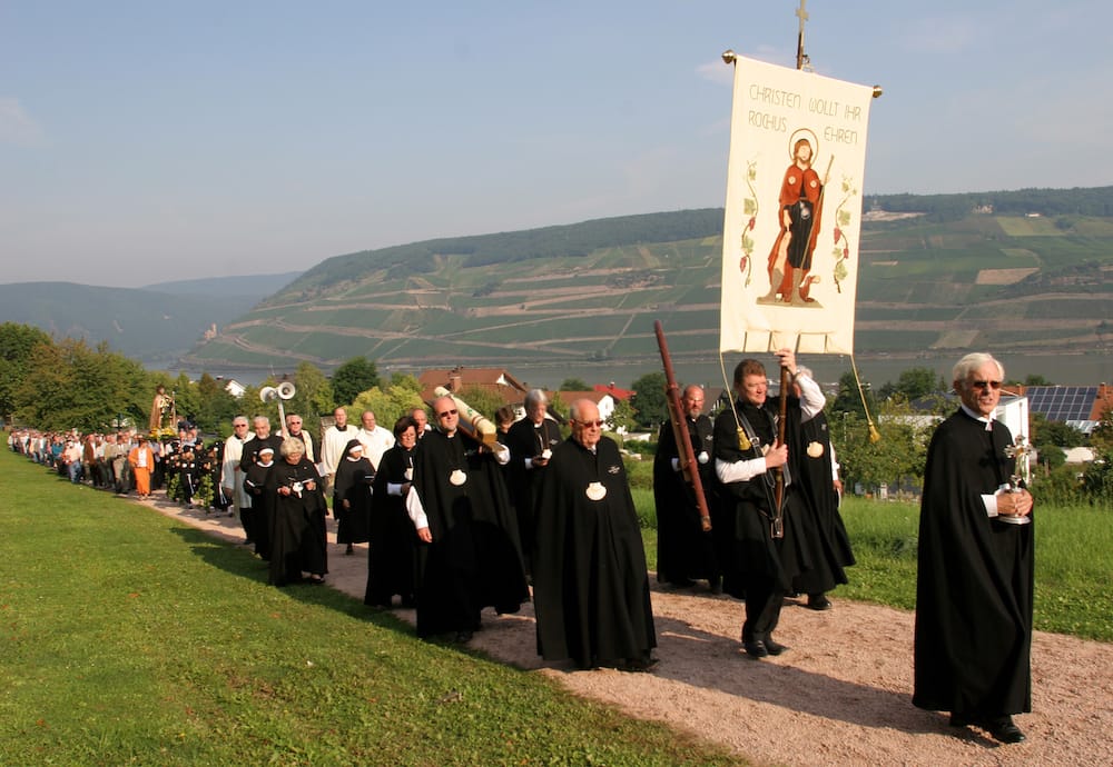 Rochsuwallfahrt in Bingen. Foto: Stadt Bingen.
