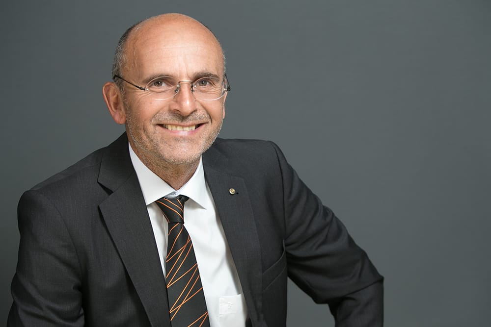 Prof. Klaus Becker ist Präsident der TH Bingen. Foto: Markus Lutz.