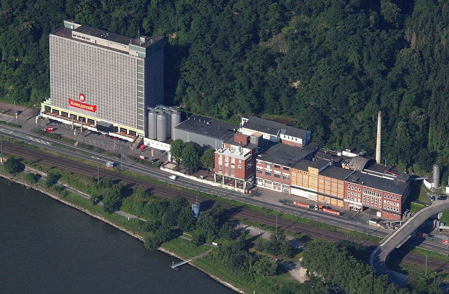 Die Koblenzer Brauerei im Juli 2013. Foto: Wolkenkratzer / Creative Commons (CC BY-SA 3.0)
