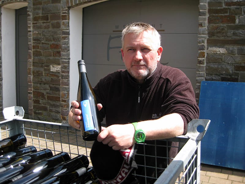 Heinz-Uwe Fetz engagiert sich u.a. für die "Mittelrhein Riesling Charta". Foto: Weingut Fetz.