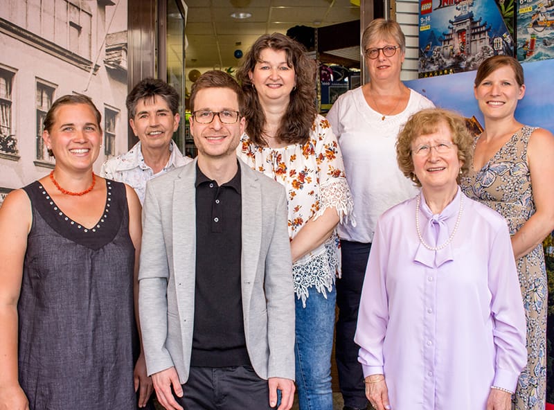 Franziskus Weinert mit Team.