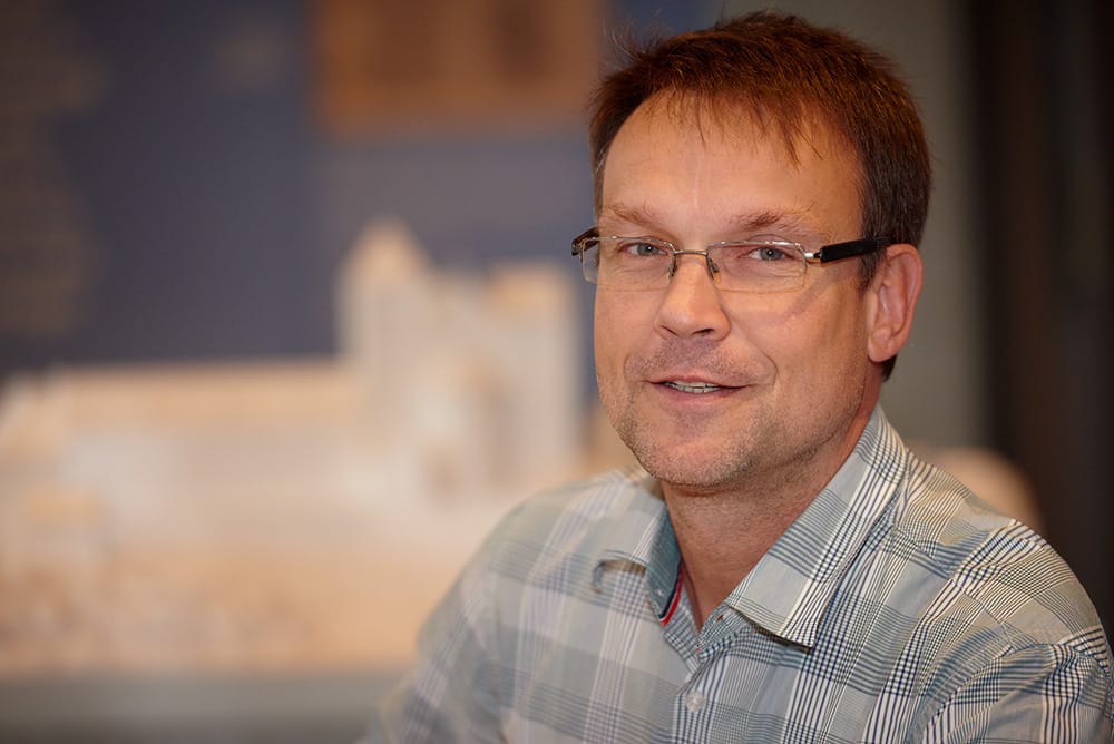 Matthias Schmandt leitet das Kulturamt und das Museum am Strom in Bingen.