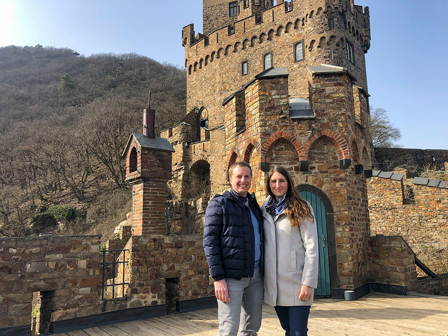 Marco und Cora Hecher starten am 1. Mai auf Burg Sooneck.