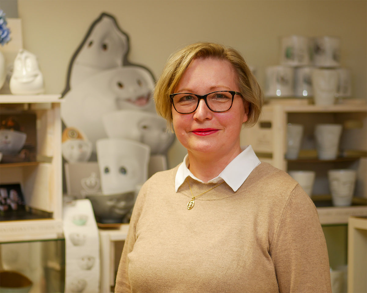 Sabine Martin, Einzelhändlerin aus Bingen am Rhein.