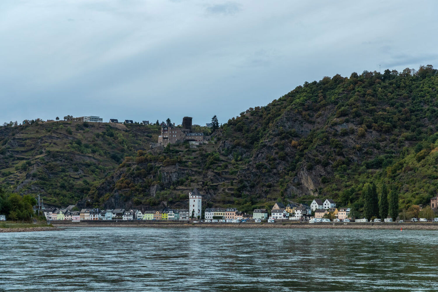 Blick auf St. Goarshausen. Foto: Dominik Ketz