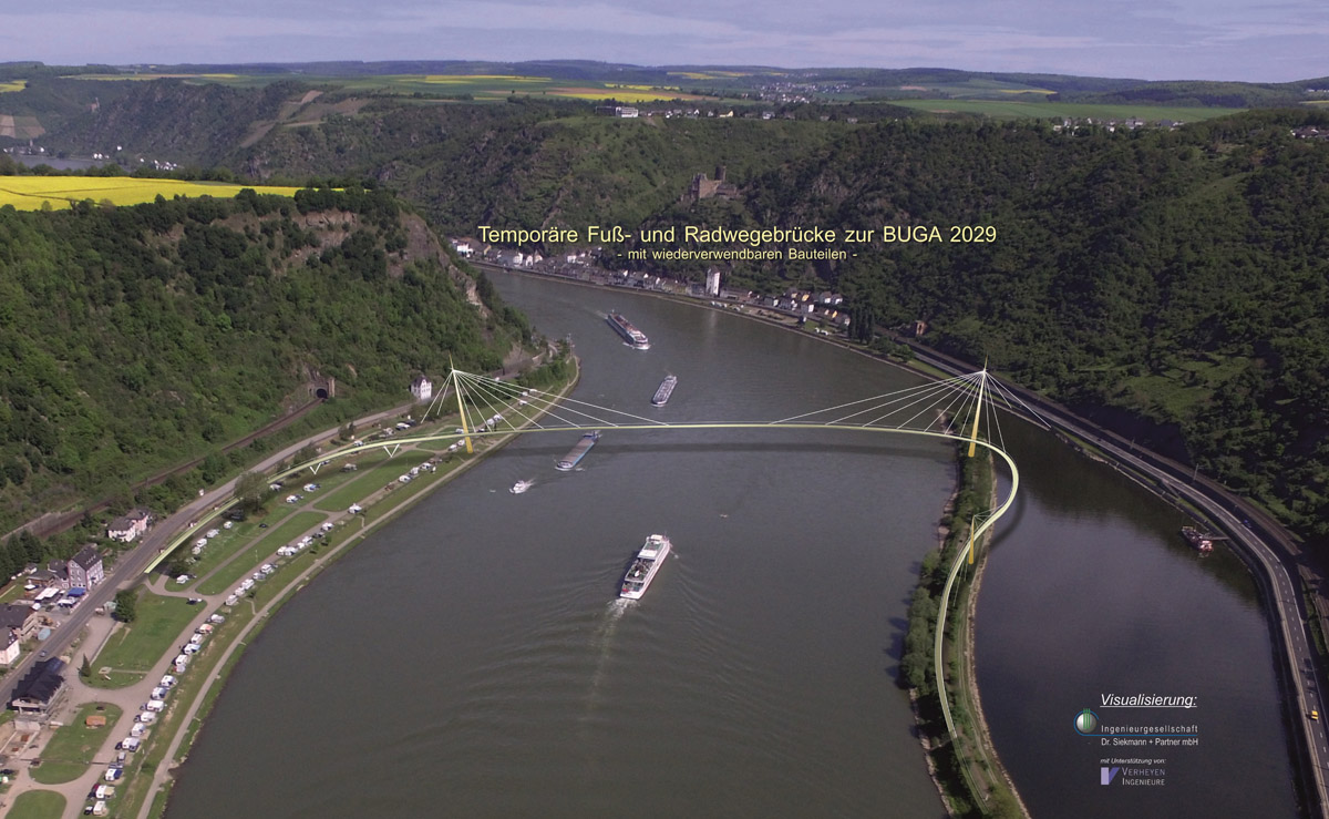 Über 2 Brücken Musst Du Gehen – Mittelrheingold