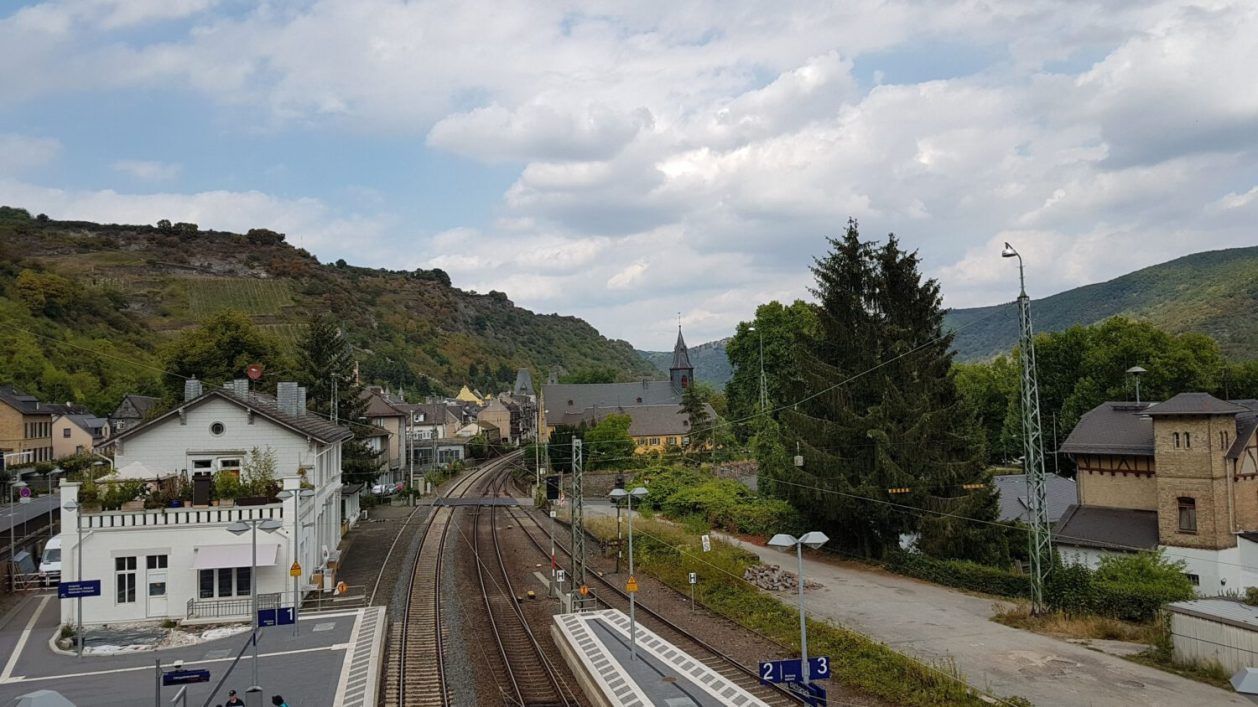 Bahngleise in Bacharach. Foto: Frank Zimmer