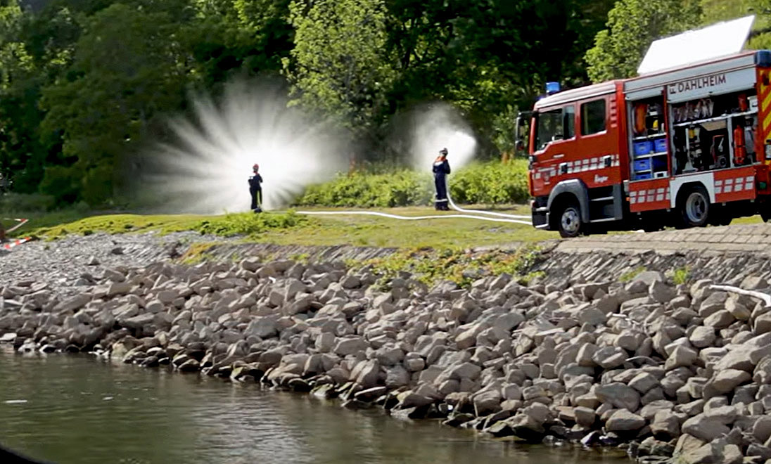 Image-Video der Loreley-Feuerwehren. Screenshot: YouTube