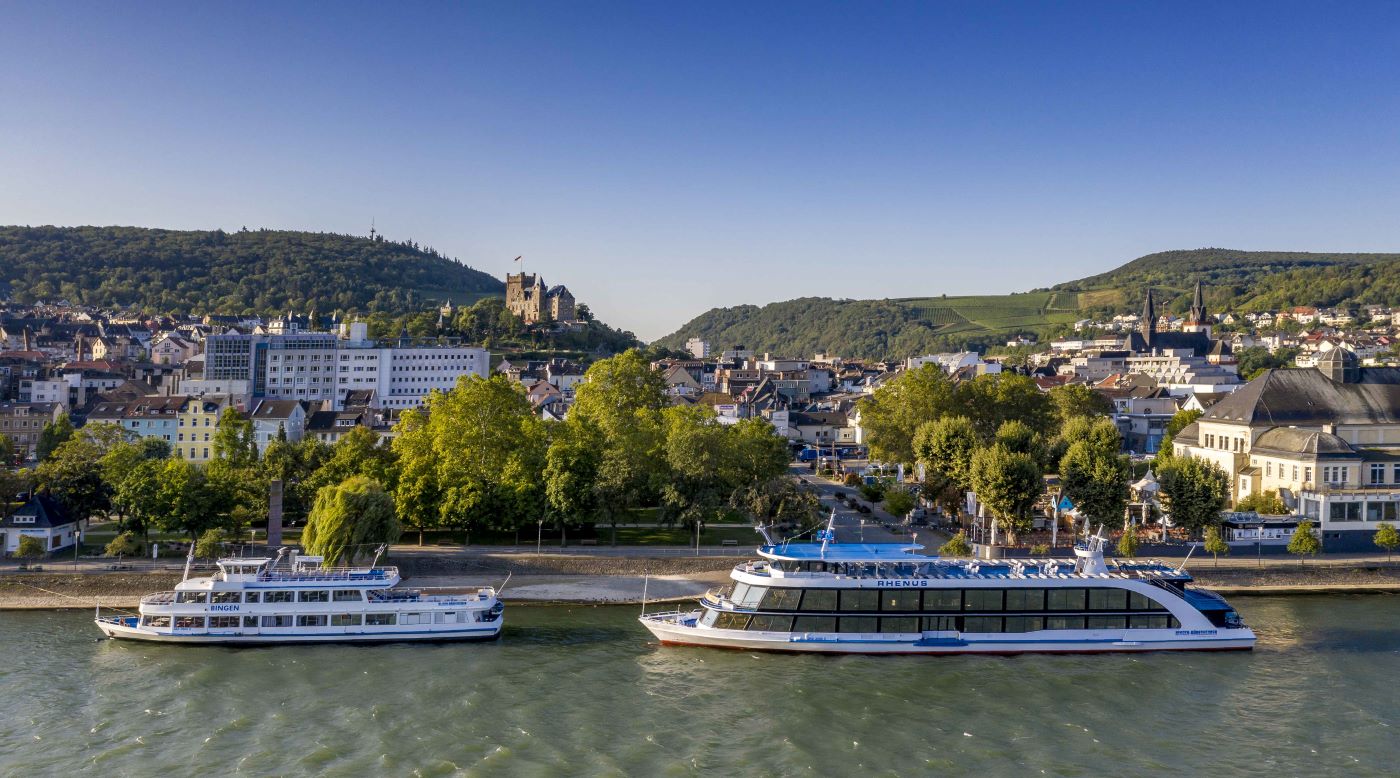 Das Binger Kulturufer. Foto: Stadt Bingen / T. Silz
