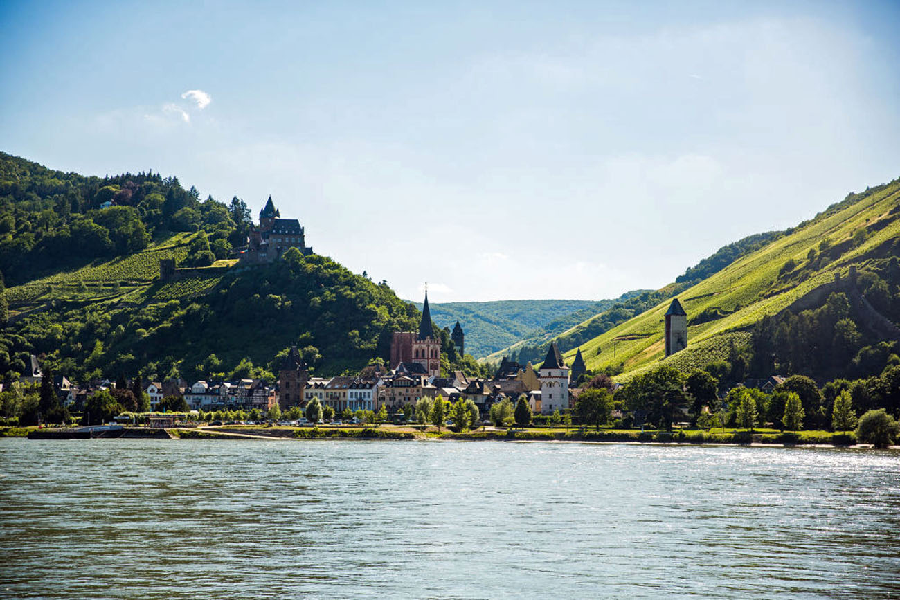 Blick auf Bachrach. Foto: Henry Tornow / Romntischer Rhein