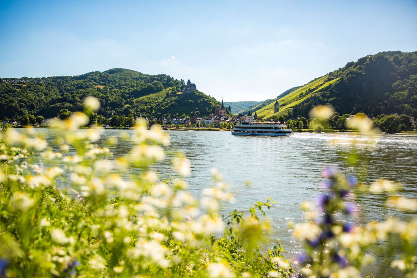 Blick auf Bacharach. Foto; Henry Tornow