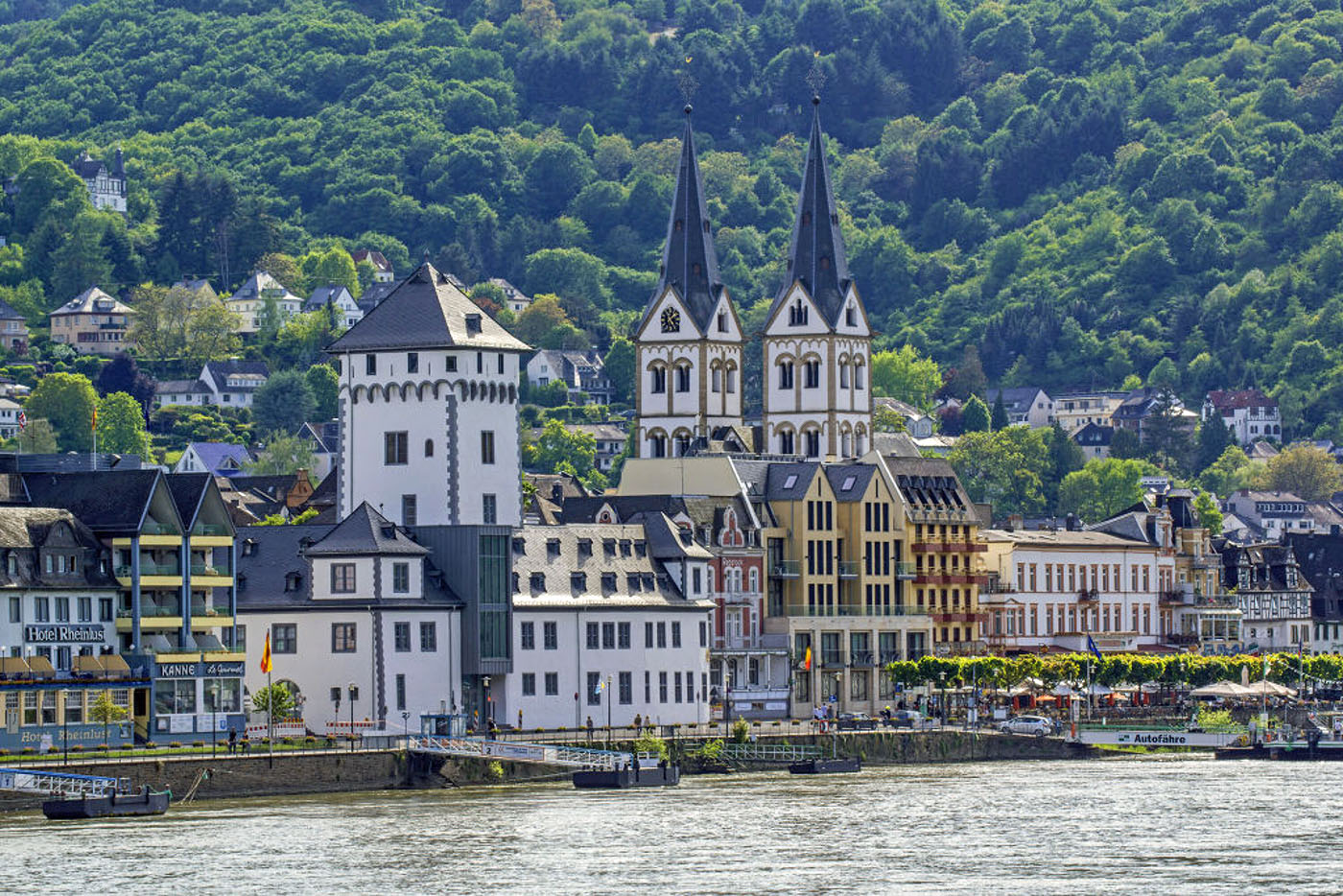 Blick auf Boppard. Foto: Friedrich Gier