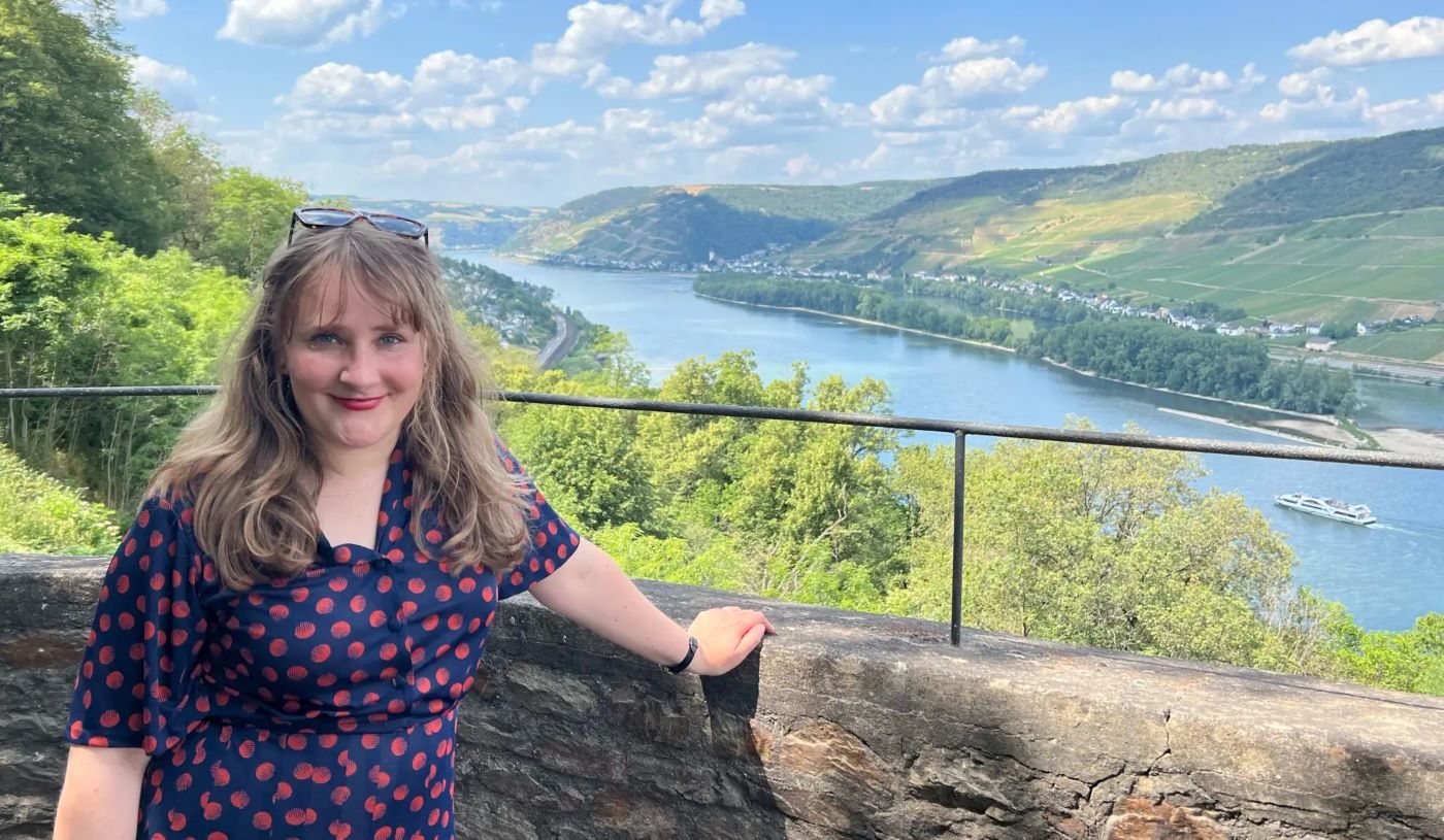 Mrie-Luise Eberhardt ist diue Buga-Bloggerin 2023. Foto: Buga 2029 gGmbH