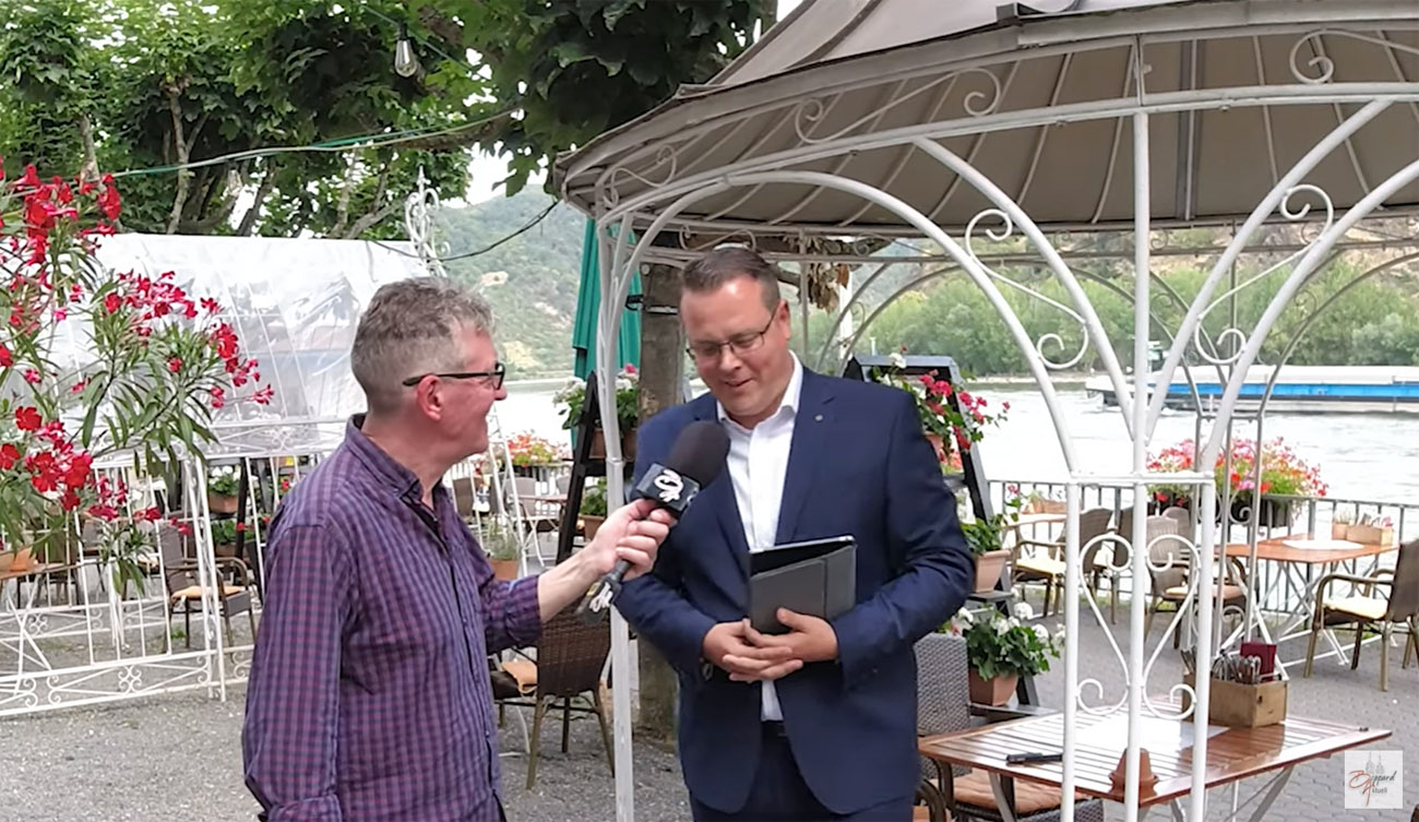 Marek Gawel im Gespräch mit "Boppard Aktuell".