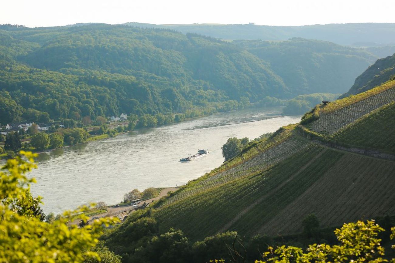 Wellmich vor dem Brückenbau. Foto: Romantischer Rhein / Henry Tornow