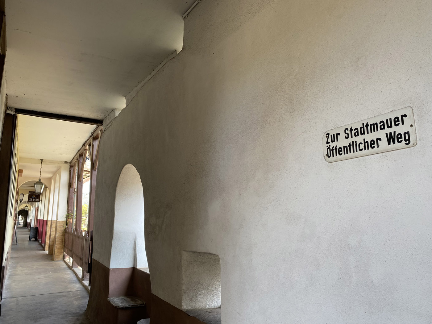 Bacharacher Stadtmauer. Foto: Frank Zimmer