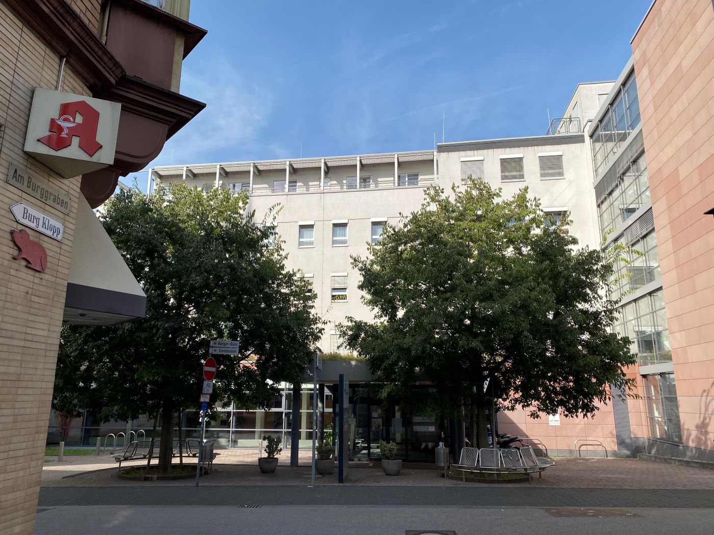 Heilig-Geist-Hospital in Bingen, September 2023