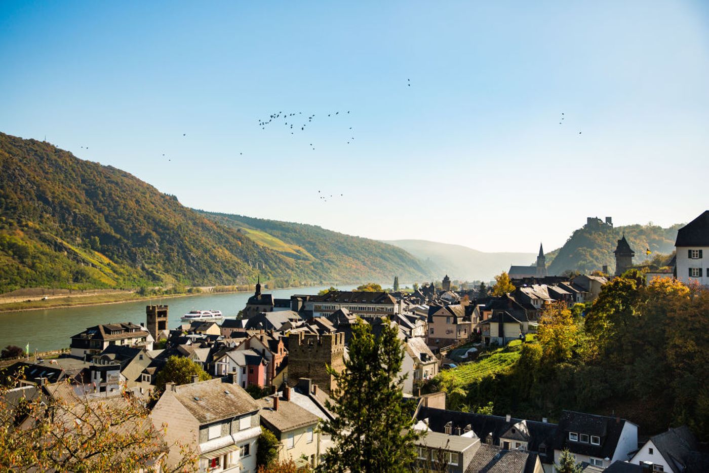 Blick auf Oberwesel. Foto: Henry Tornow / Romantischer Rhein
