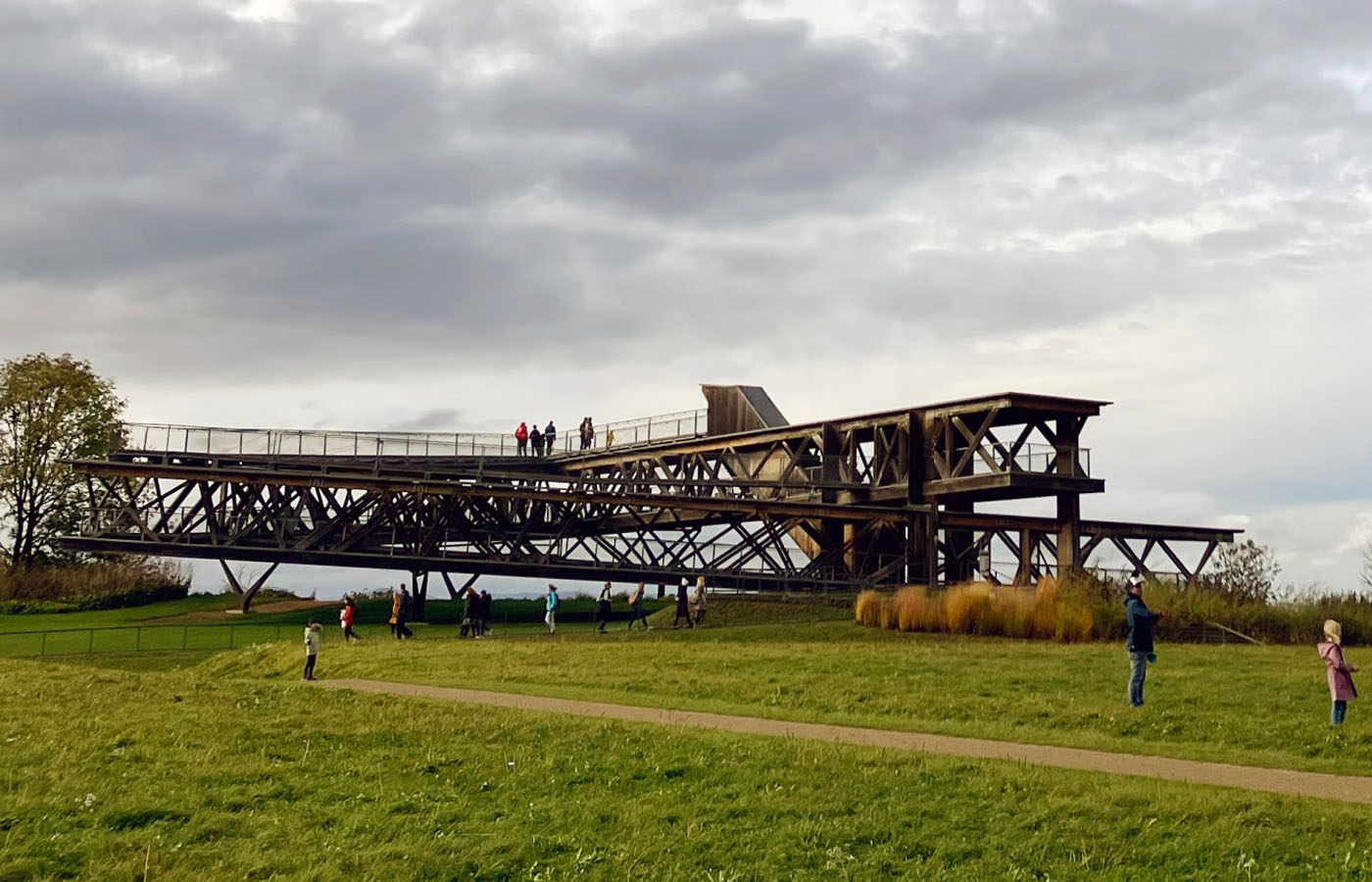 Die Aussichtsplattform auf der Festung Ehrenbreitstein wurde für die Buga 2011 gebaut. Foto: Stadt Koblenz / Verena Groß