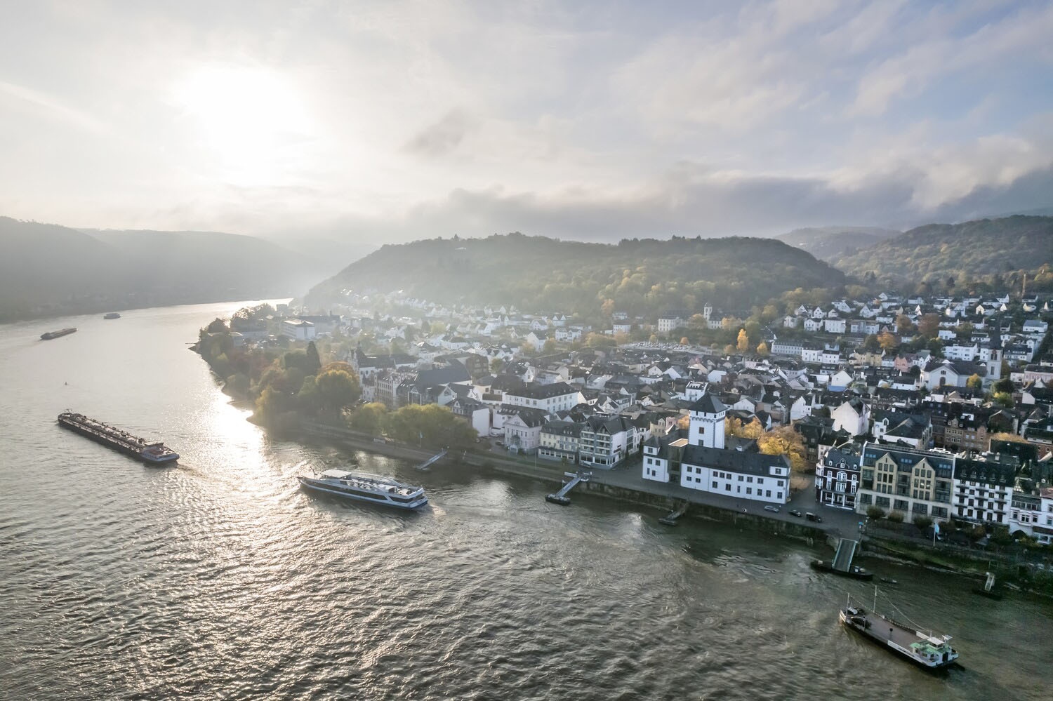Blick auf Boppard. Foto: Andreas Pacek, fototour-deutschland.de/Romantischer Rhein Tourismus GmbH