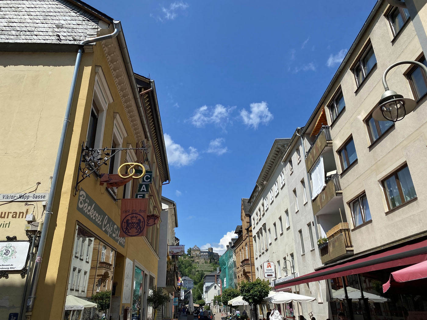 St. Goar, Heerstraße, Mai 2024