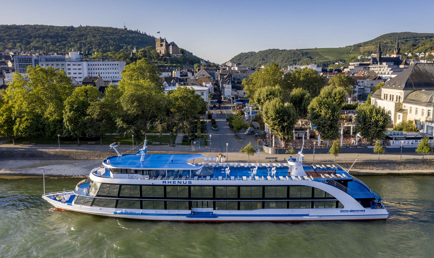 Binger Kulturufer. Foto: Torsten Silz / Stadt Bingen