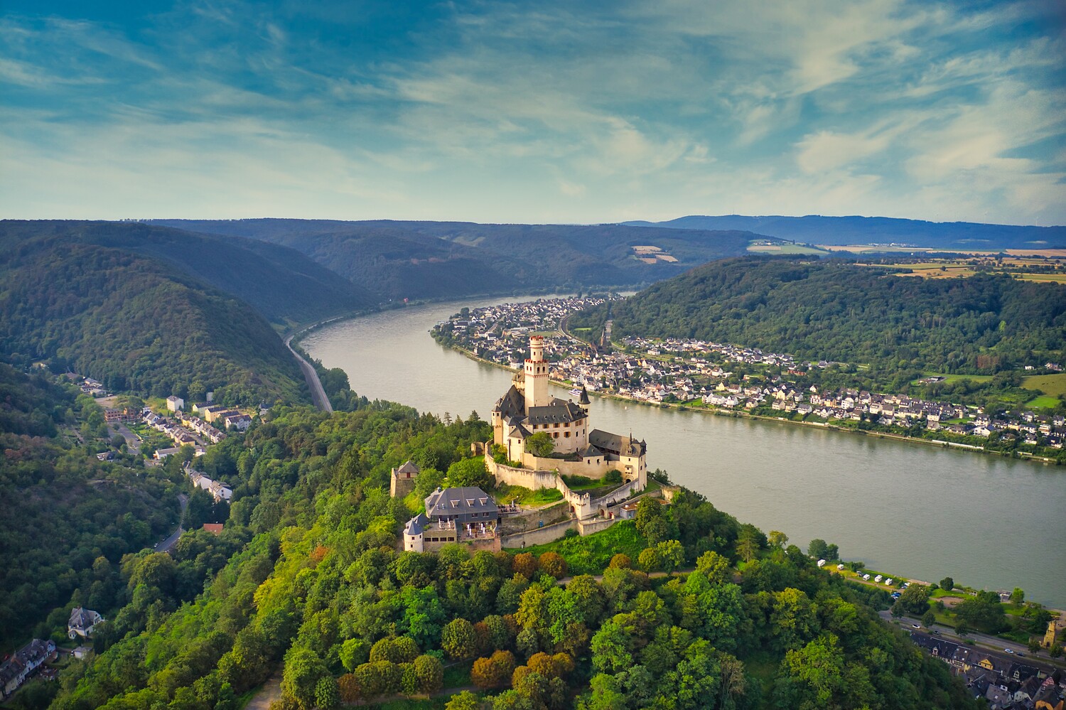 Marksburg bei Braubach. Foto: Sebastian Reiferscheid / Loreley-Touristik