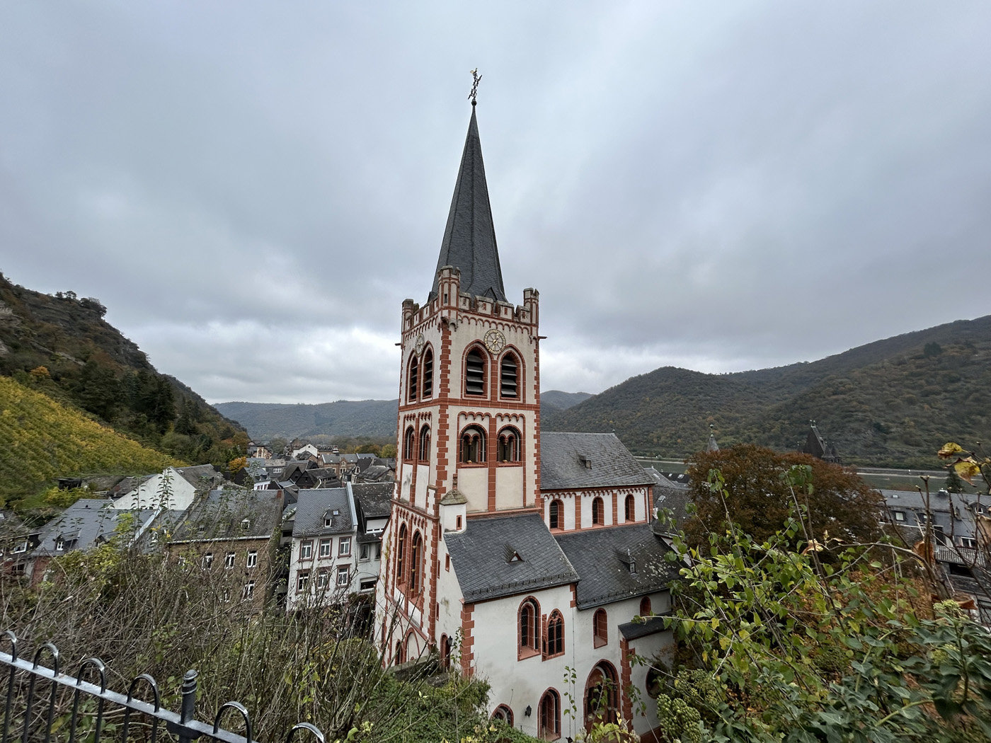 Bacharacher Persterkirche, November 2024