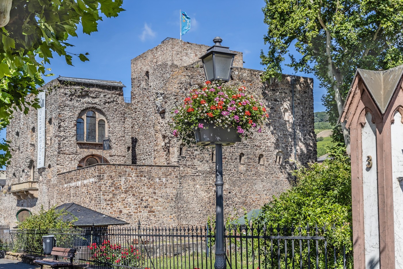 Brömserburg in Rüdesheim. Rüdesheim Tourist AG - Marlis Steinmetz