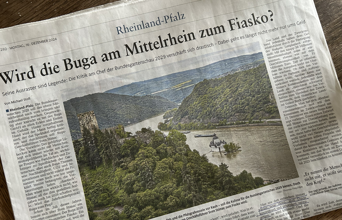 "RZ"-Titel über die Buga 2029