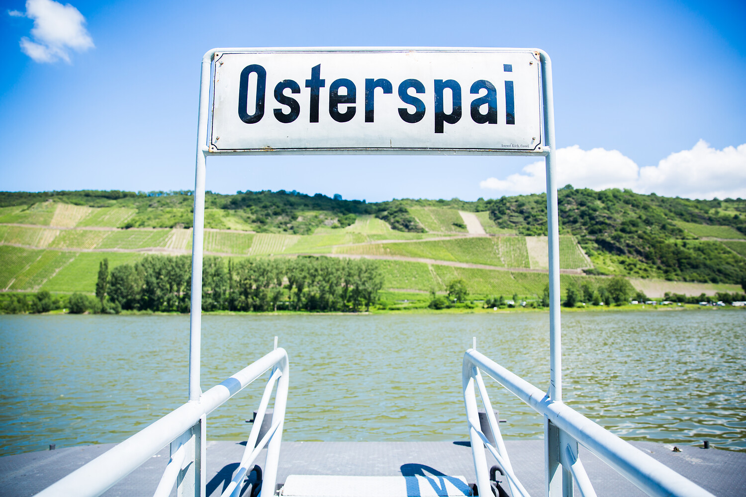 Schiffsanleger Osterspai. Foto: Henry Tornow / Romantischer Rhein Tourismus GmbH