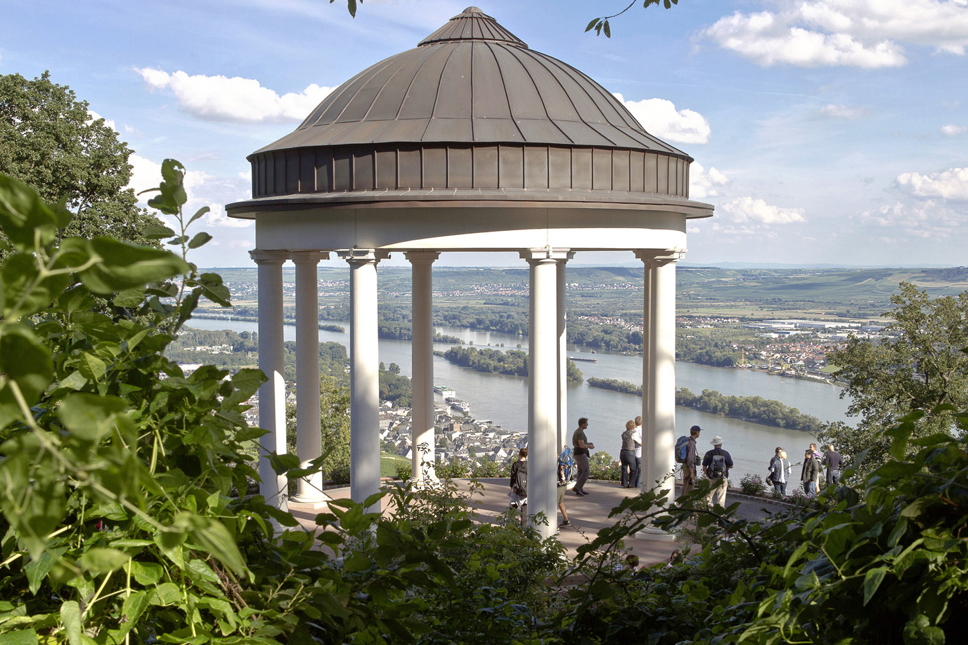Niederwald-Tempel bei Rüdesheim. Foto: RÜD AG / Marlis Steinmetz