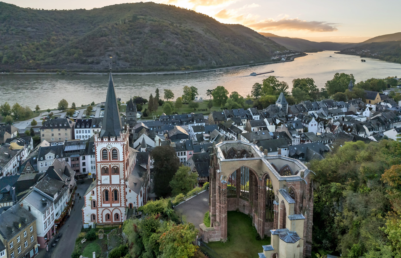 Bacharach am Rhein.