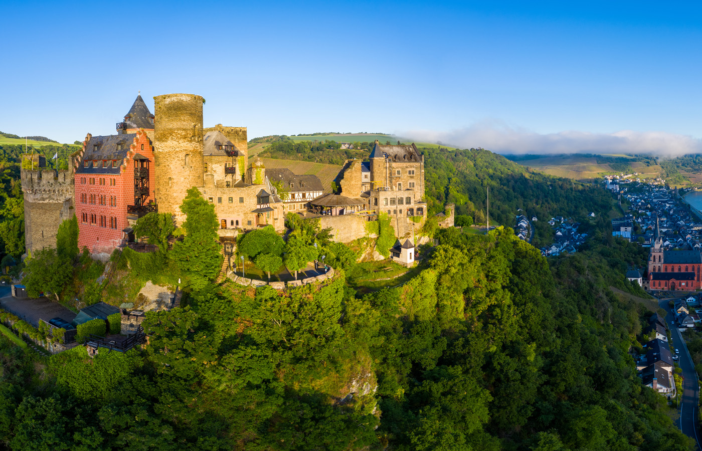 Schönburg bei Oberwesel. Foto: Mahlow Media/Romantischer Rhein Tourismus GmbH