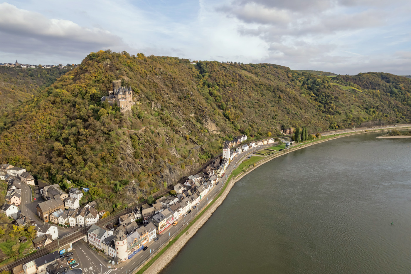 St .Goarshausen am Rhein. Foto: Andreas Pacek, fototour-deutschland.de/Romantischer Rhein Tourismus GmbH / CC BY 4.0