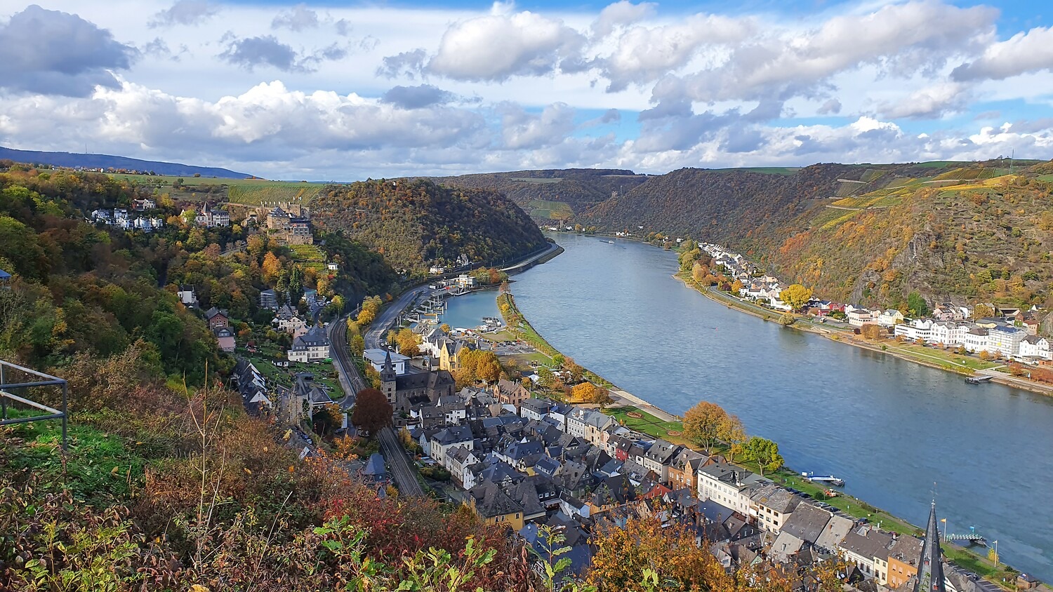 Blick auf St. Goar. Foto: TI Hunsrück-Mittelrhein