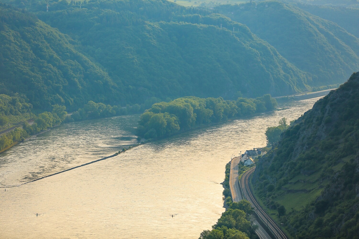 Rhein bei St. Goar. Foto: Henry Tornow / RR