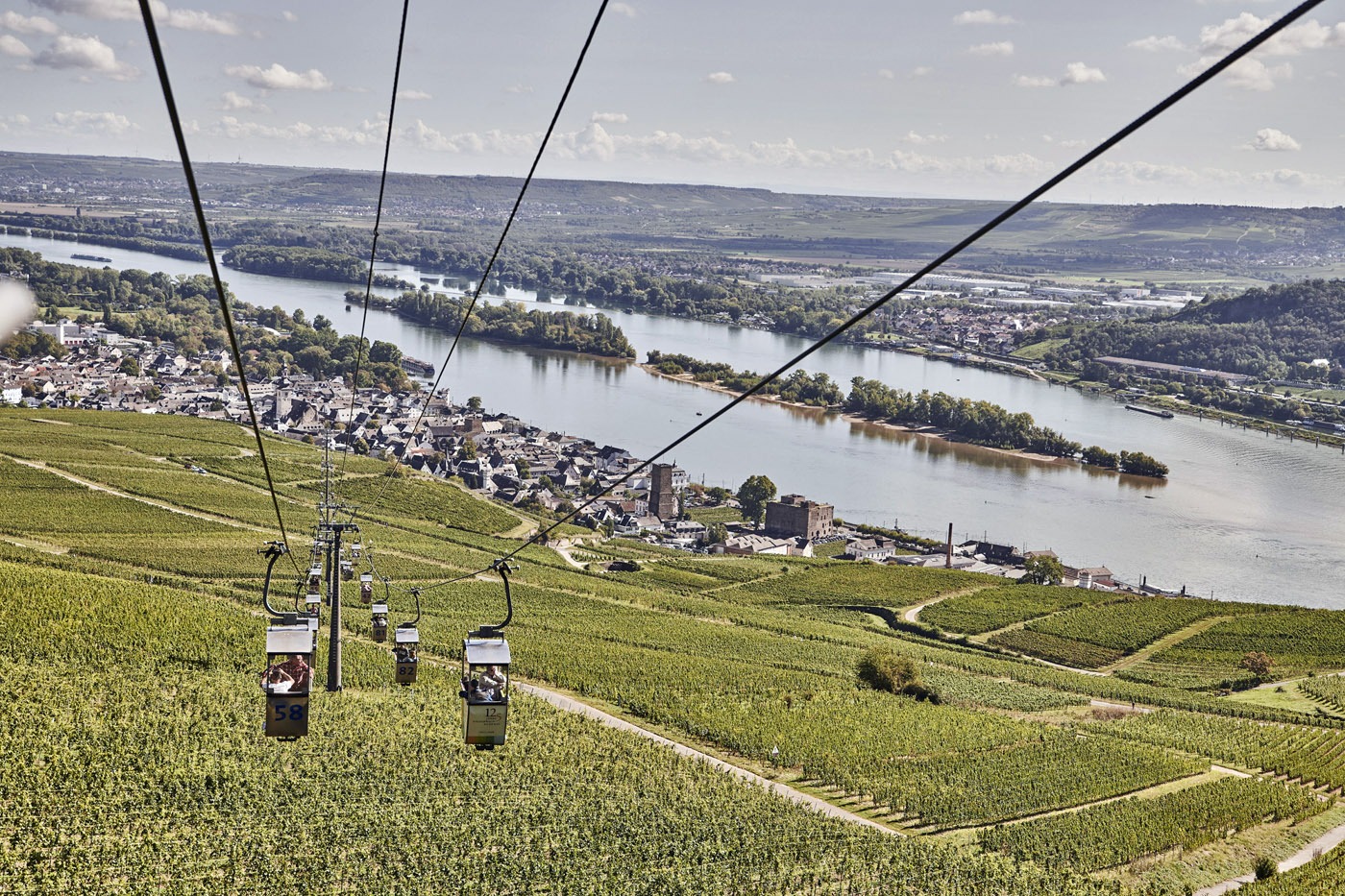 Rüdesheim am Rhein. Foto: Hessen Tourismus / Roland Knie / CC
