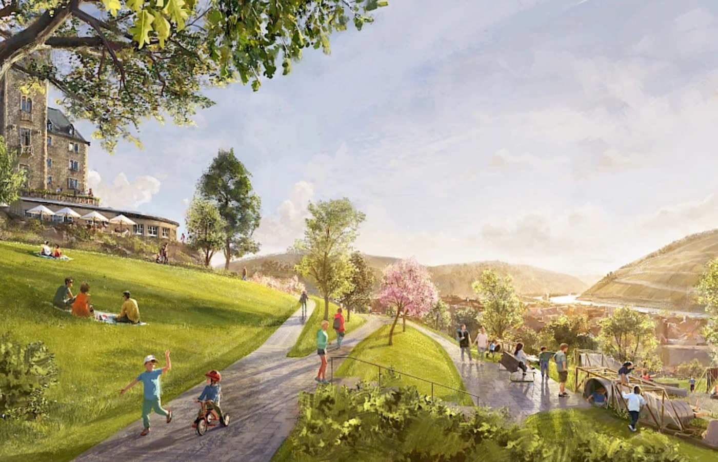 Burg Klopp 2029 - Illustration: Paul Trakis