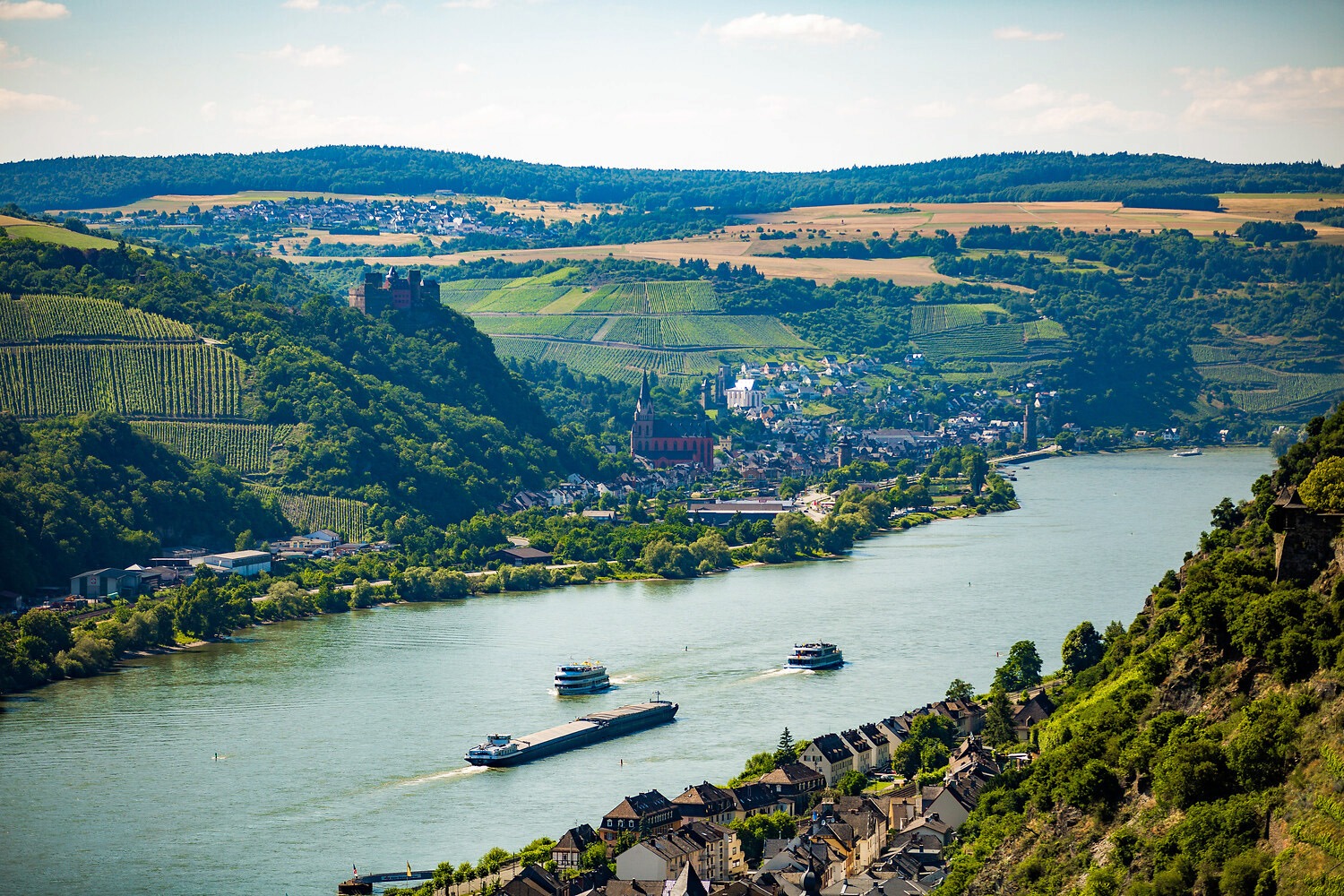 Blick auf Oberwesel: Henry Tornow / Romantischer Rhein