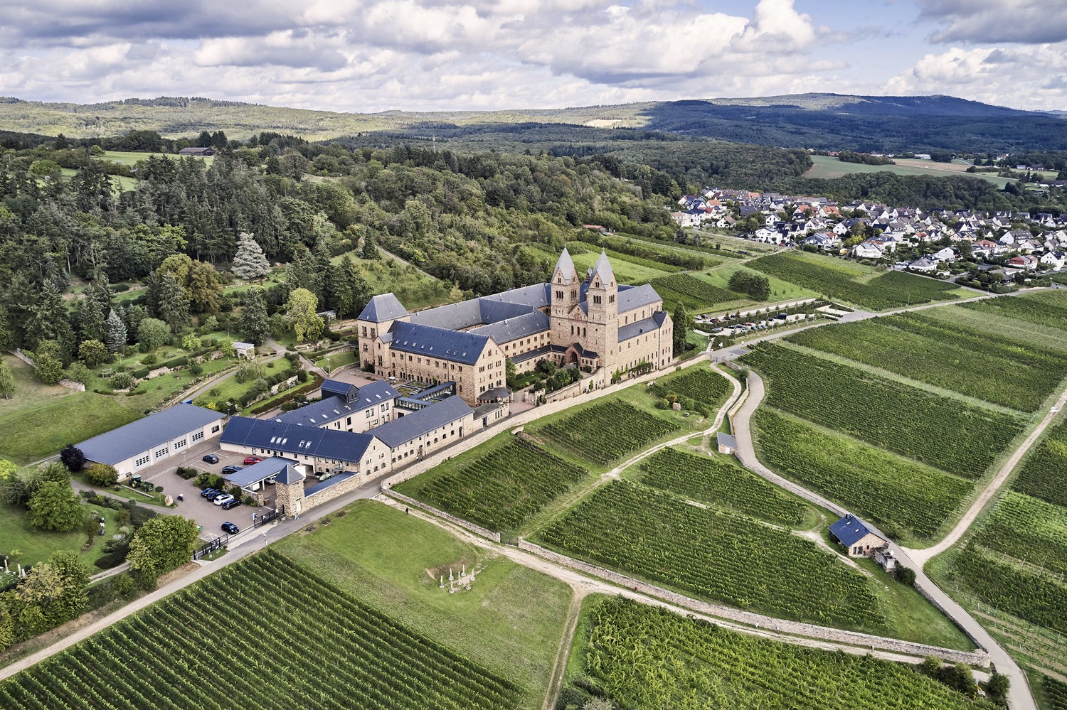 Abtei St. Hildegard in Rüdesheim © HA Hessen Tourismus, Roman Knie
